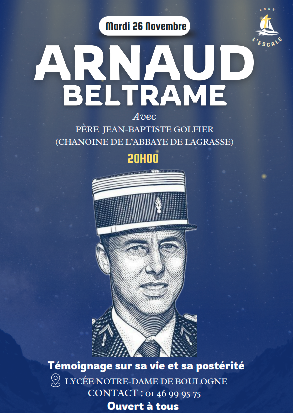 Conférence Arnaud Beltrame